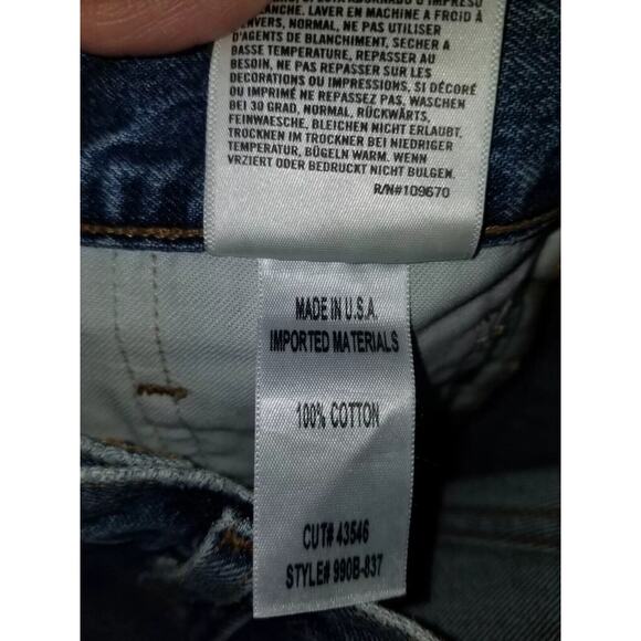 New Citizens Of Humanity‎ Shorts Womens 27 Blue Frayed Hem Danielle Cut Off NWOT - Picture 11 of 11